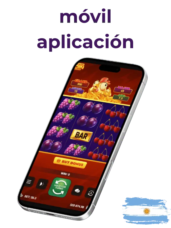 La aplicación Chicken Coin en el celular